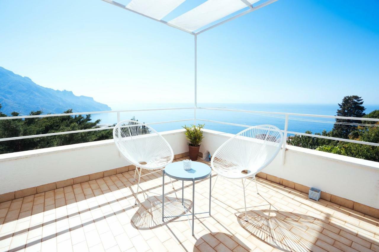 Sea View Villa In Ravello With Lemon Pergola, Gardens And Jacuzzi - Ideal For Elopements Exterior foto